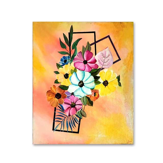 Flowers in Abstract Flowers in Abstract