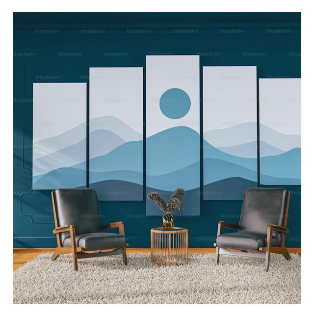 Canvas paintings vs digital wall art comparison